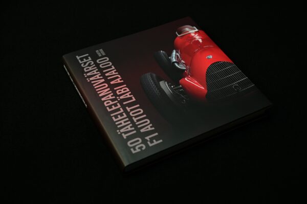 Raamat : "50 tähelepanuväärset F1 autot läbi ajaloo" DSC 2243 scaled