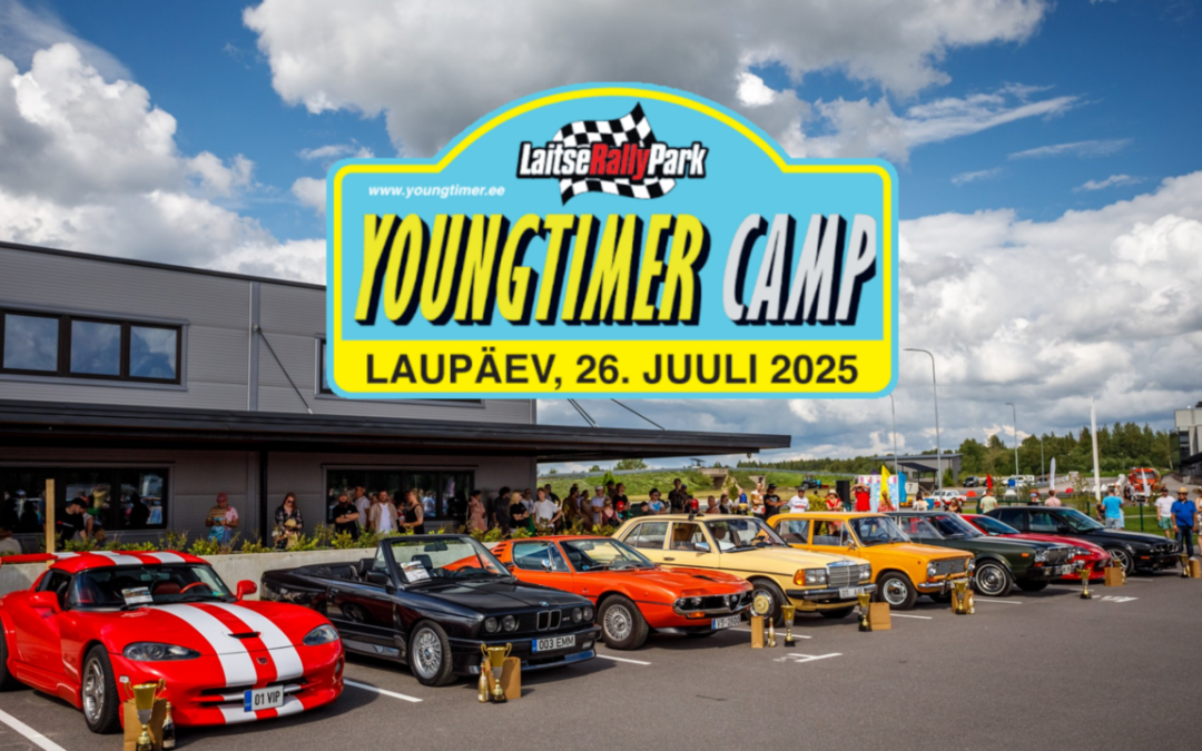 Juba 9. korda toimuv 25+ vanuses sõidukite kogunemine ja väljanäitus 26. juulil LaitseRallyPark’is