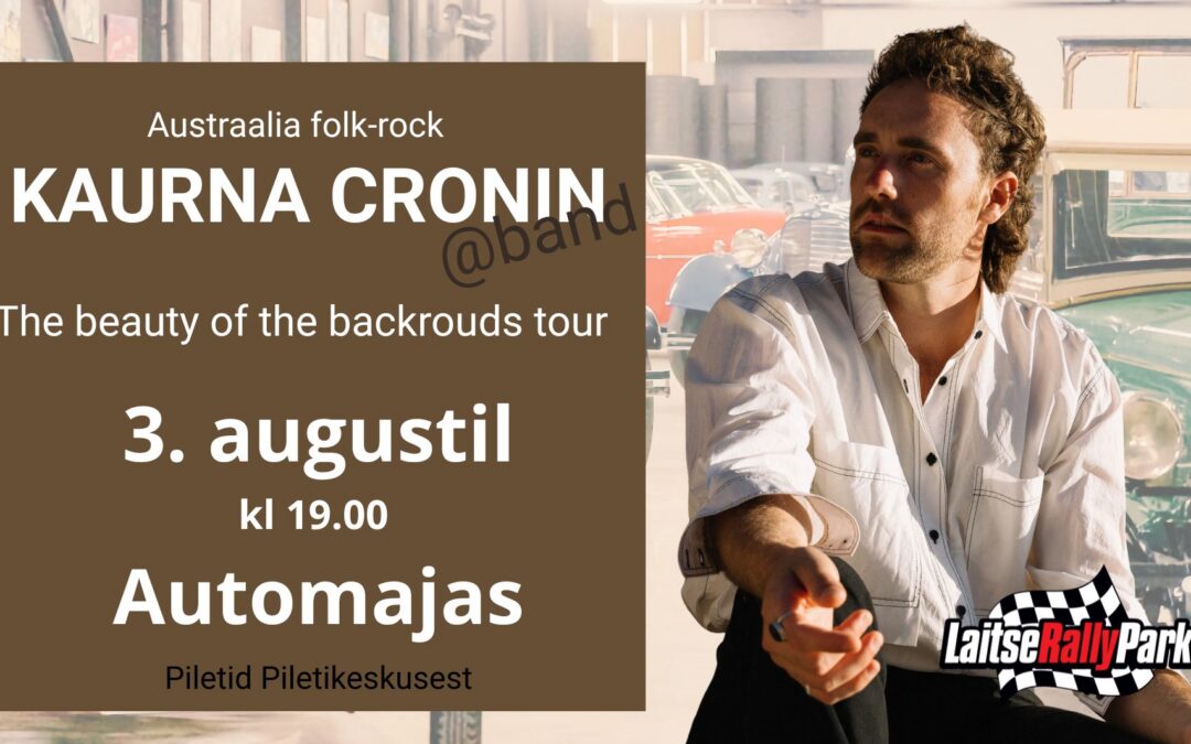 KAURNA CRONIN @band “The beauty of the backrouds tour” at unic car expo venue on August 2nd