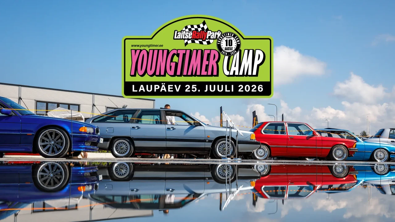 Youngtimer Camp 2026 näituseautode registreerimine on avatud! Hea uudis kõigile vanatehnika huvilistele – Youngtimer Camp 2026 näituseautode registreerimine on 